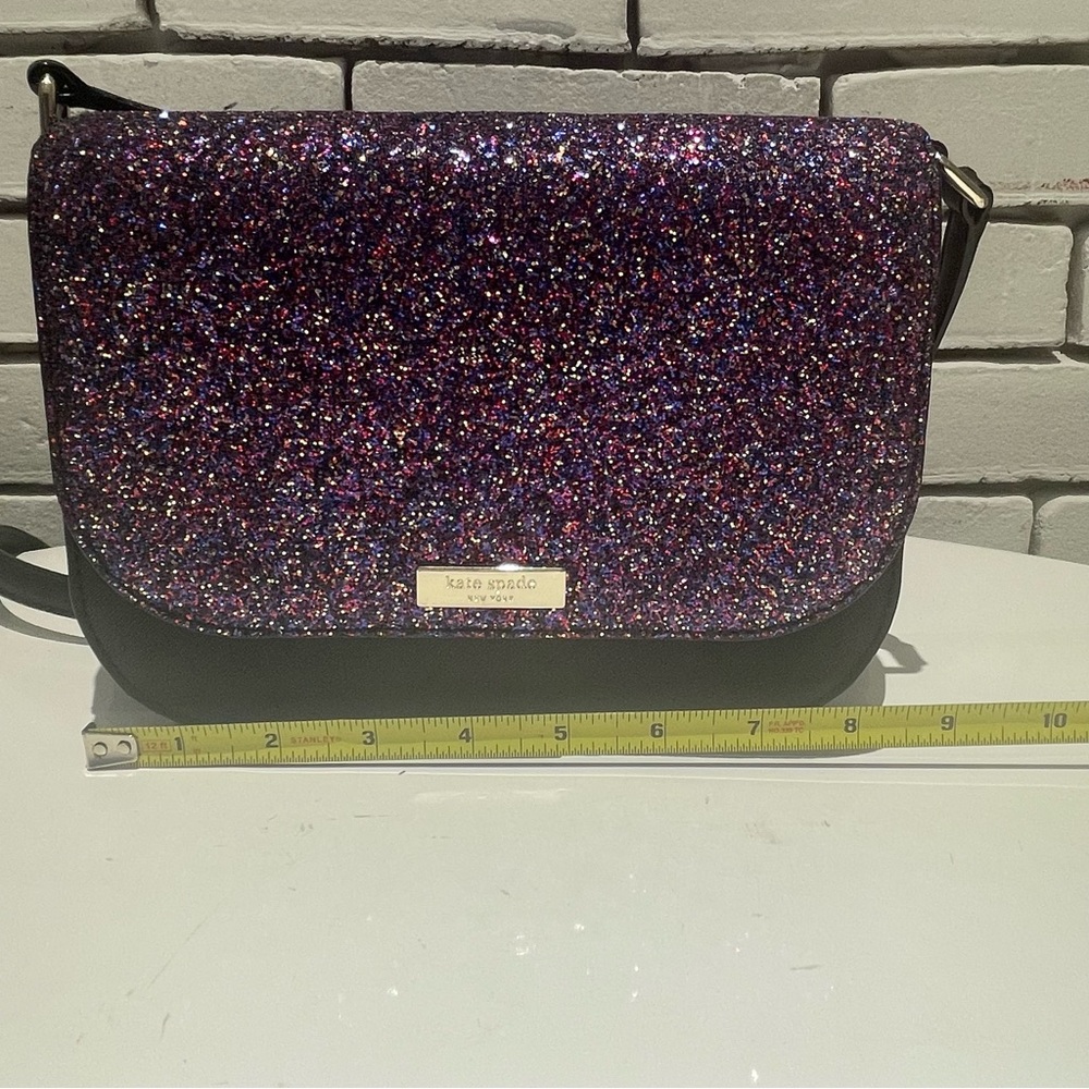 Kate Spade New York Laurel way Glitter Carsen Crossbody Bag - Picture 9 of 15